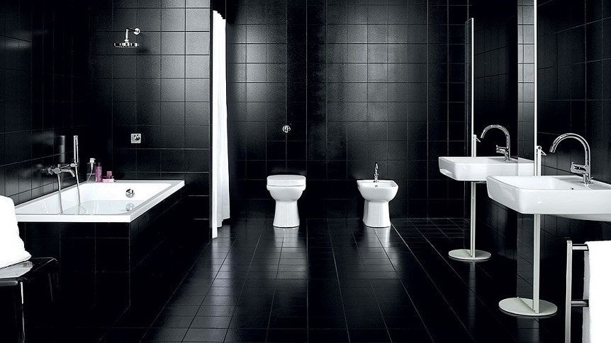 Как выбрать цвет плитки для ванной