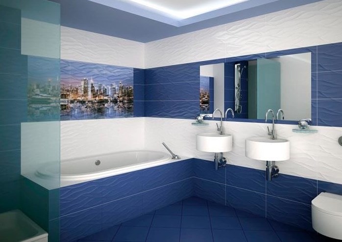 Как выбрать цвет плитки для ванной